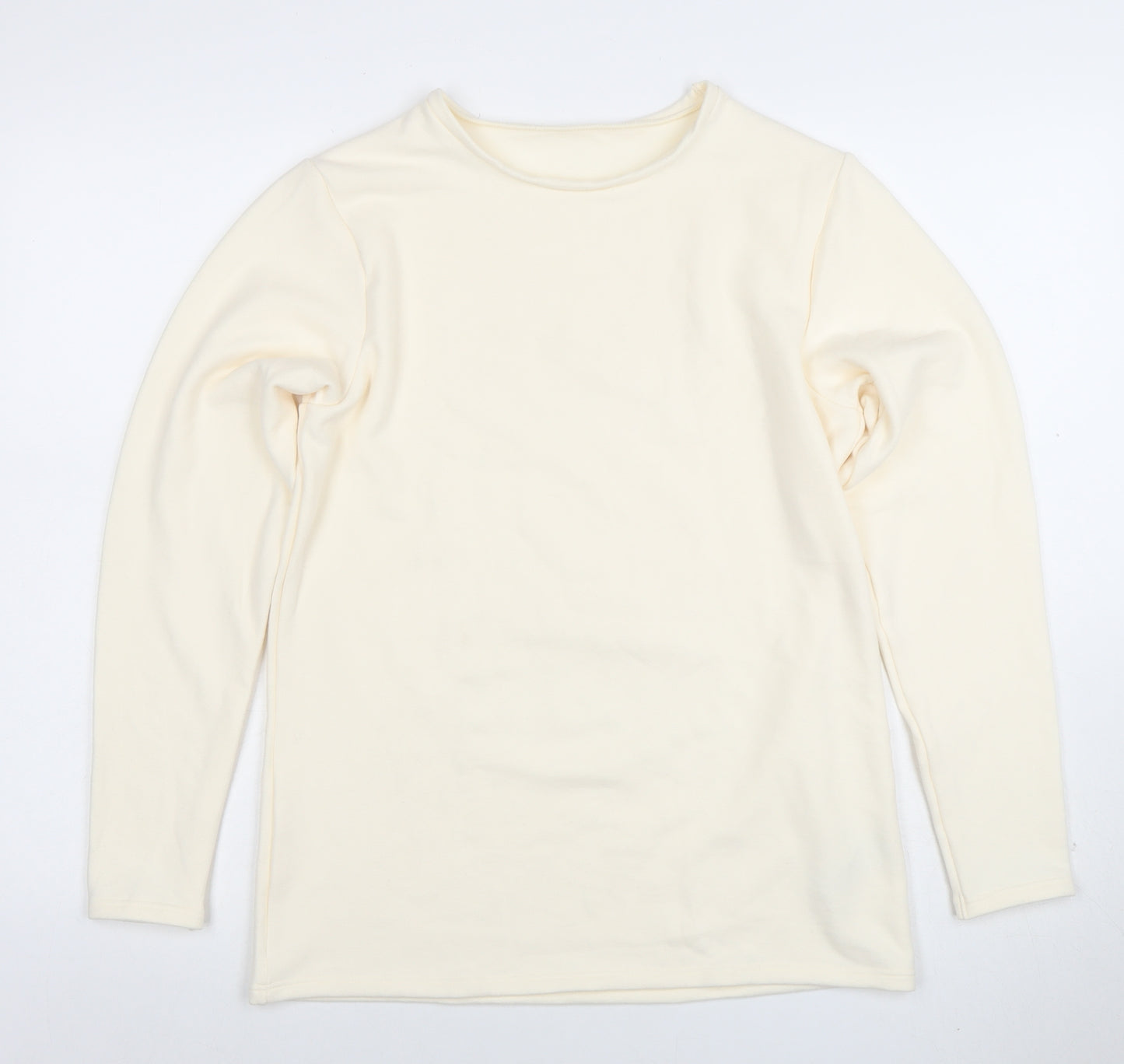 Marks and Spencer Women Ivory Heatgen Long Sleeve Top Size 20