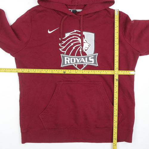Nike Womens Maroon Royals Hoodie Size S Pullover Kangaroo Pocket