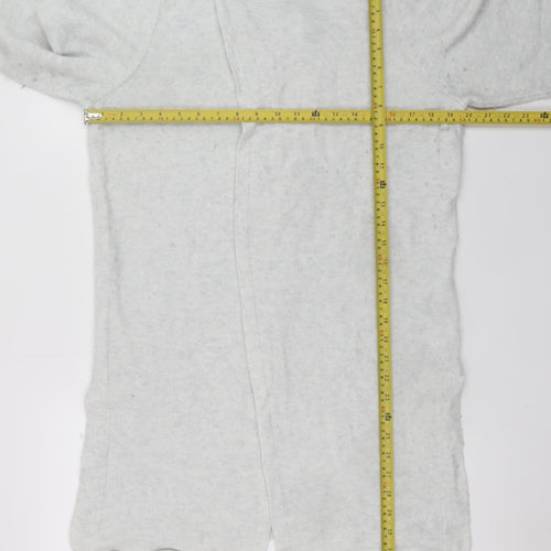 Sandwich Womens Grey Roll Neck Long Sleeve Knit Cardigan M