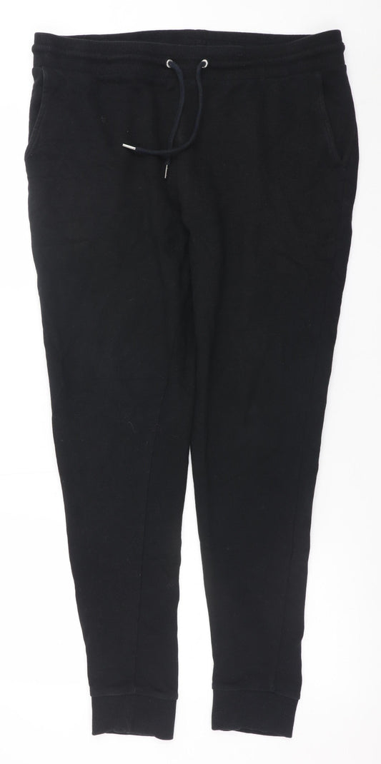 ASOS DESIGN Men's Black Jogger Trousers XL Cotton Blend