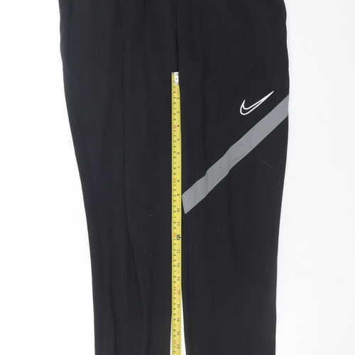 Nike Men's Black Dri-FIT Jogger Trousers L Regular Fit