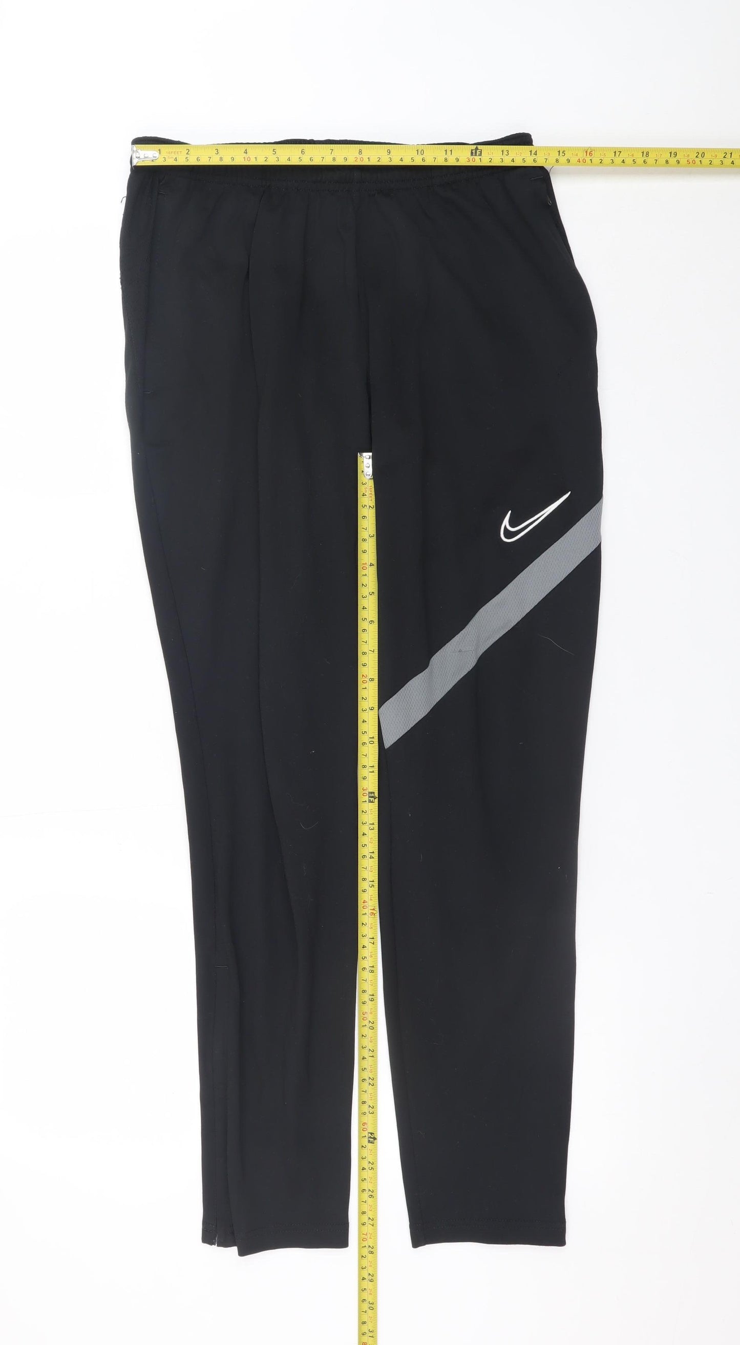 Nike Men's Black Dri-FIT Jogger Trousers L Regular Fit