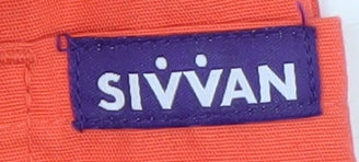 Sivvan Men's Orange XL Cargo Trousers Polyester Cotton Workwear