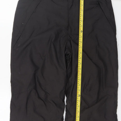Wedze Men's Black Ski Snow Pants M Waterproof Insulated Winter Trousers