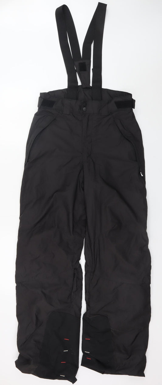Decathlon Men’s Black Ski Snow Pants S Waterproof Trousers
