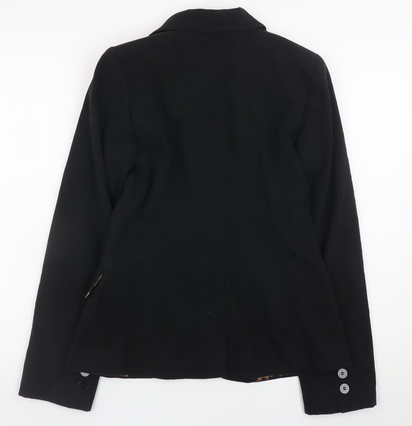 Dorothy Perkins Women’s Black Blazer Size 10 Regular Fit Lined Work Jacket