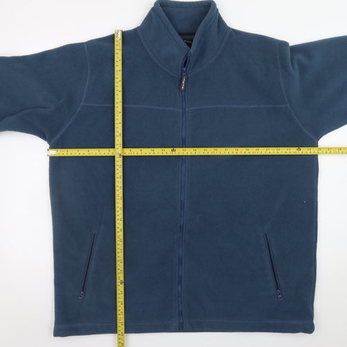 James Pringle Men’s Blue Fleece Full Zip Jacket Size L