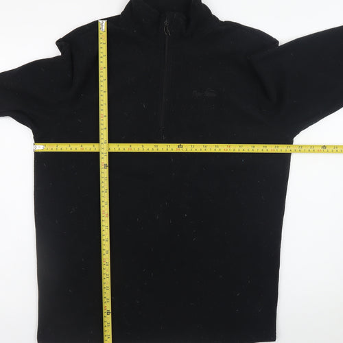 Peter Storm Mens Black Fleece Pullover Sweatshirt M