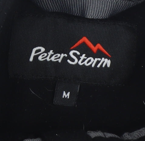 Peter Storm Mens Black Fleece Pullover Sweatshirt M