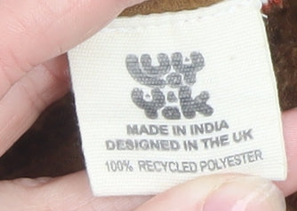 Wy Yik Women's Multicoloured Fleece Pullover Sweatshirt Large