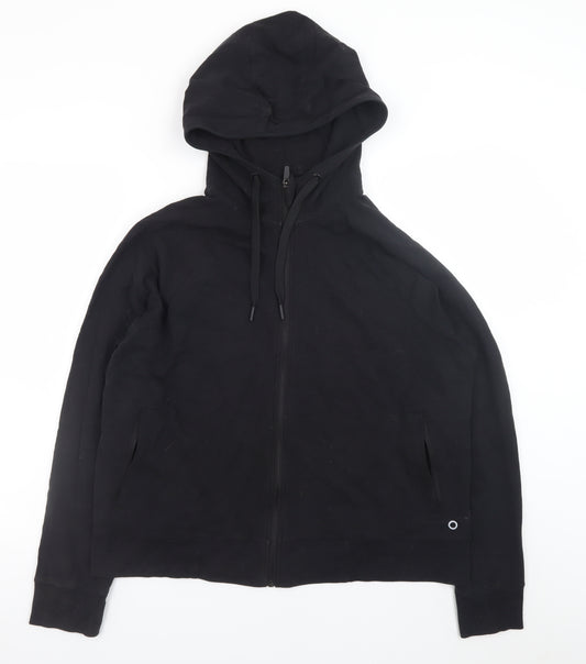 Marks and Spencer Men's Black XL Full Zip Hoodie Sweatshirt