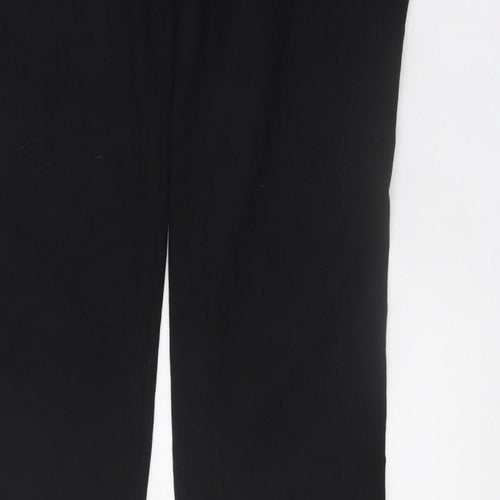H&M Women’s Black Size 14 Straight Leg Trousers