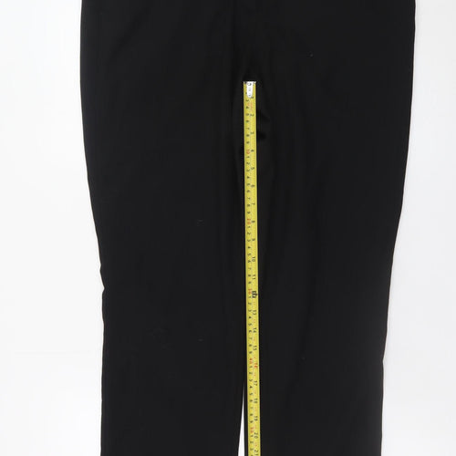 H&M Women’s Black Size 14 Straight Leg Trousers