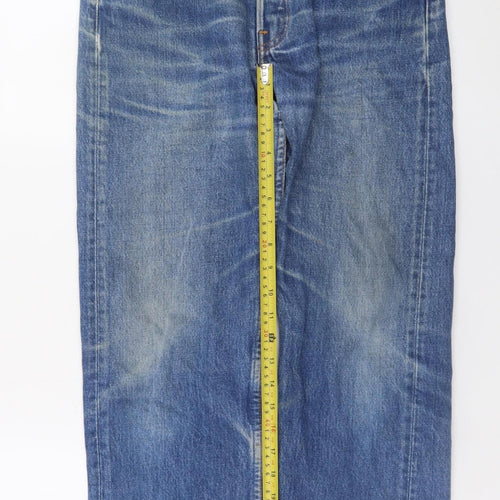 Levi's 501 Men's Blue Denim Straight Jeans W30 L32