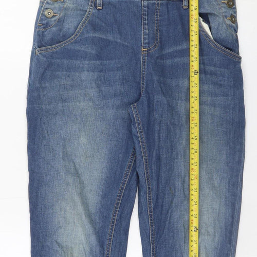 Johnnie b Girls Blue Denim Dungaree Jumpsuit 13-14 Years Adjustable Straps