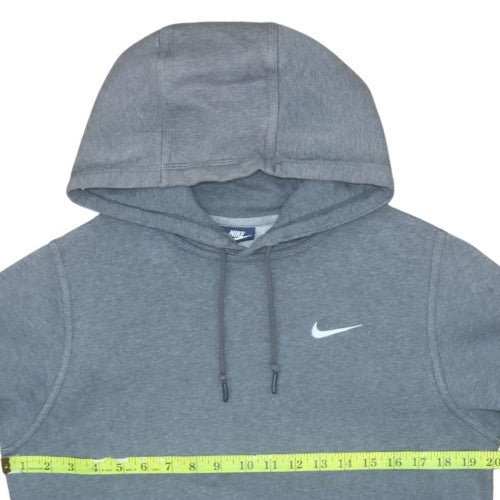 Nike Men Grey Pullover Hoodie Small Fleece Lined Sportswear