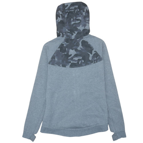 Nike Men's Grey Camo Full Zip Hoodie Size M