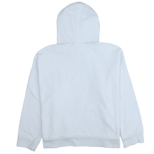 Levi's Men's White Pullover Hoodie L Logo Fleece Regular Fit