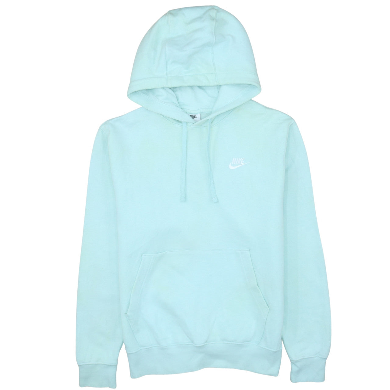 Nike Women's Mint Green Pullover Hoodie Small Fleece Lined Casual