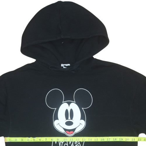 Disney Mickey Mouse Women's Black Pullover Hoodie Small by Jennyfer