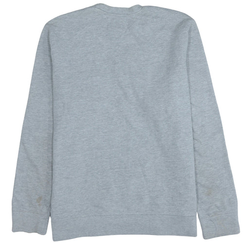 Champion Mens Grey Crew Neck Pullover Sweatshirt L Regular Fit
