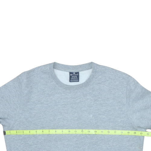 Champion Men's Grey Medium Crew Neck Pullover Sweatshirt