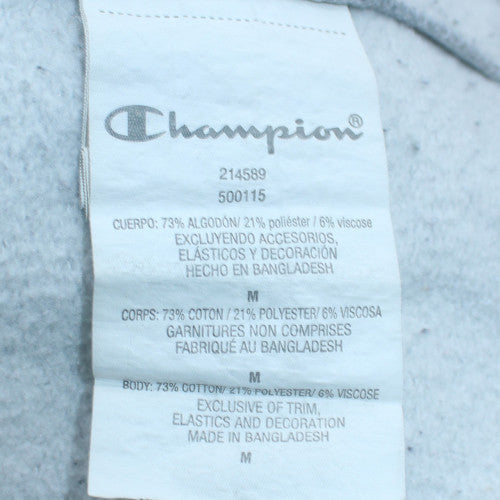 Champion Men's Grey Medium Crew Neck Pullover Sweatshirt