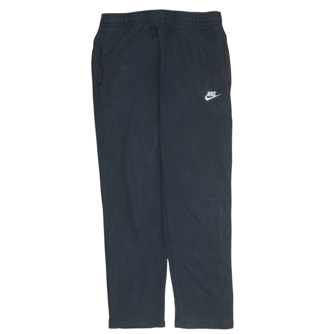 Nike Men Black Sweatpants Fleece Regular Fit M