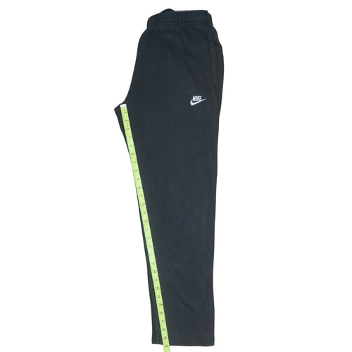 Nike Men Black Sweatpants Fleece Regular Fit M