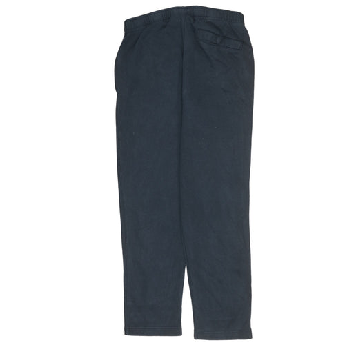 Nike Men Black Sweatpants Fleece Regular Fit M