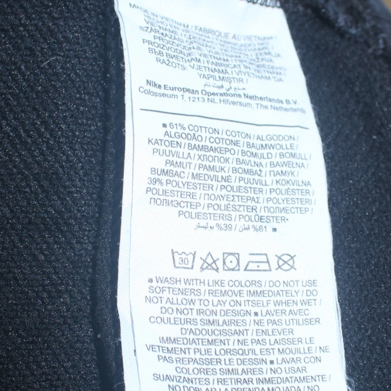 Nike Women Black Dri-FIT Crew Neck Pullover Sweatshirt S