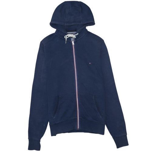 Tommy Hilfiger Men's Blue Full Zip Hoodie M Classic Fit