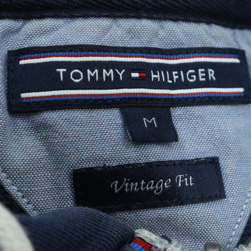 Tommy Hilfiger Men's Blue Full Zip Hoodie M Classic Fit