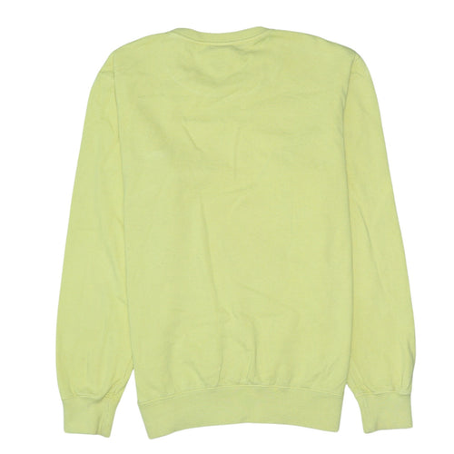 Champion Men's Yellow Small Pullover Crew Neck Sweatshirt