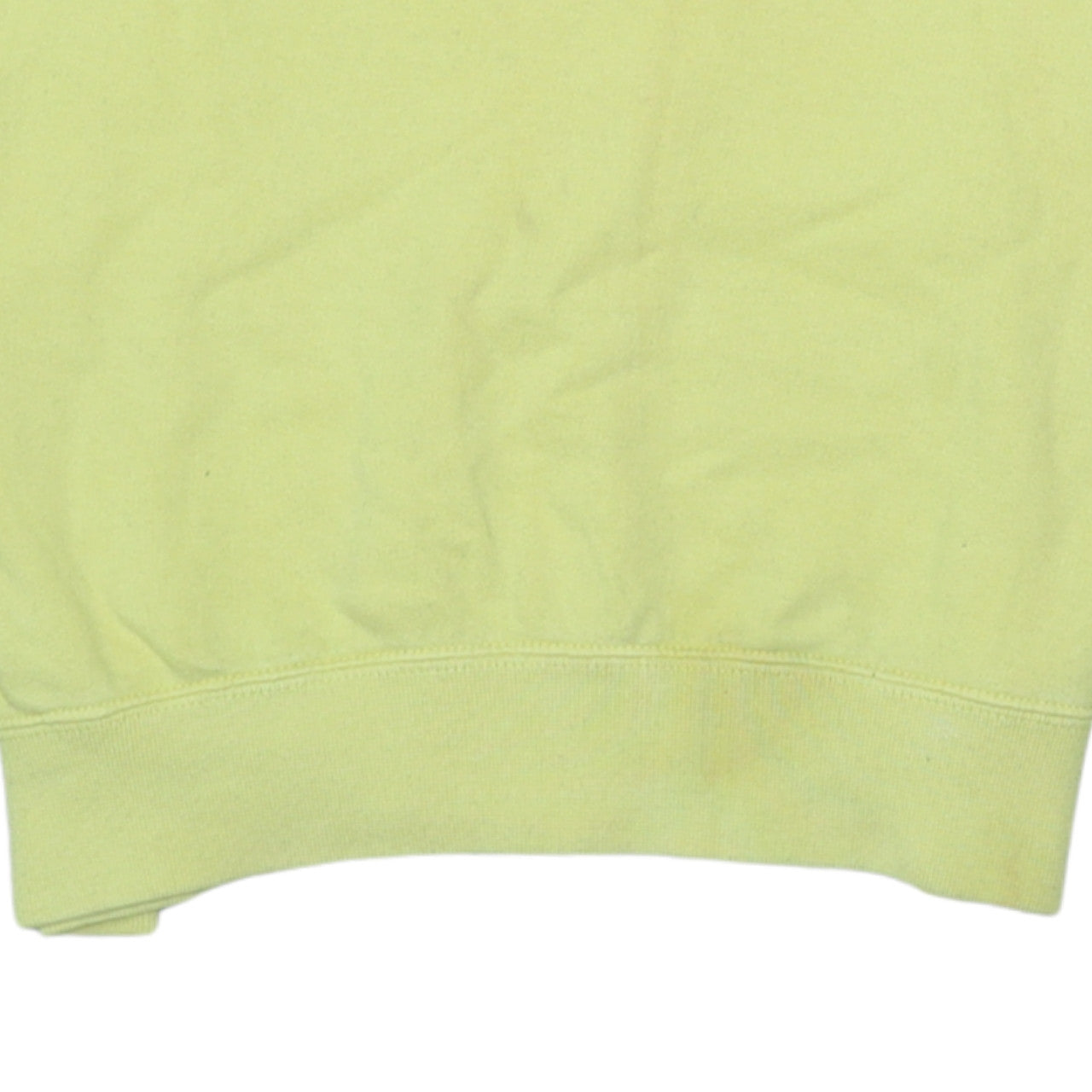 Champion Men's Yellow Small Pullover Crew Neck Sweatshirt