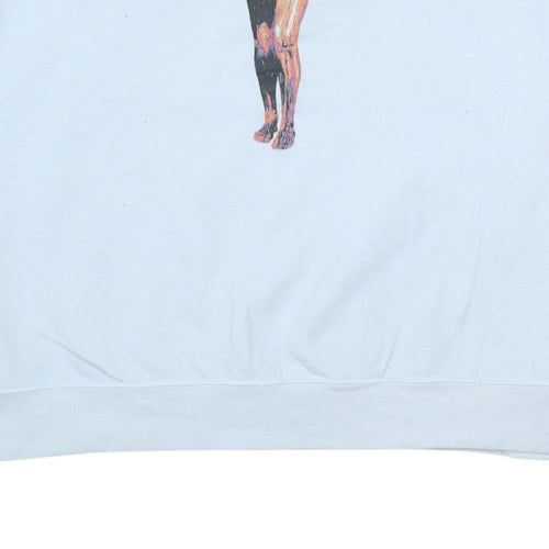 Nirvana Women White XL Pullover Sweatshirt Graphic Print