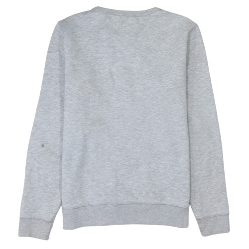 Tommy Hilfiger Men’s Grey Cotton Pullover Sweatshirt M