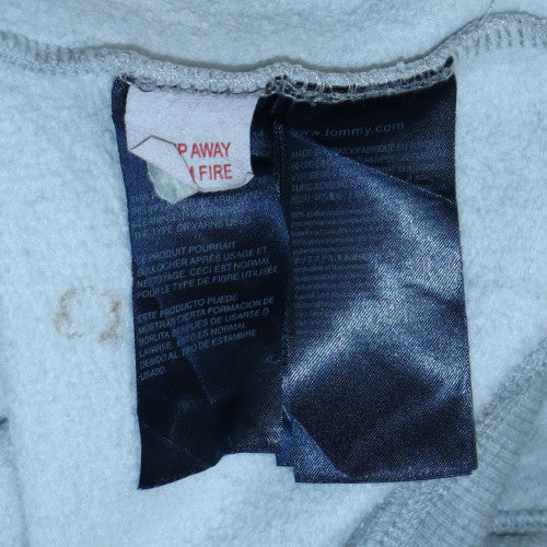 Tommy Hilfiger Men’s Grey Cotton Pullover Sweatshirt M