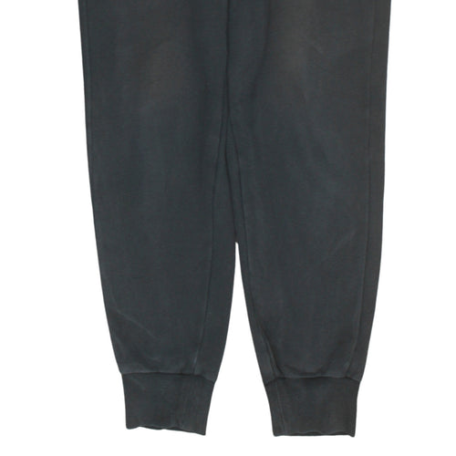 Puma Women’s Black Jogger Trousers L Elastic Waist Fleece