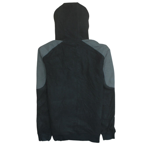 Weird Fish Men's Black Full Zip Hoodie Size M Outdoor Fleece
