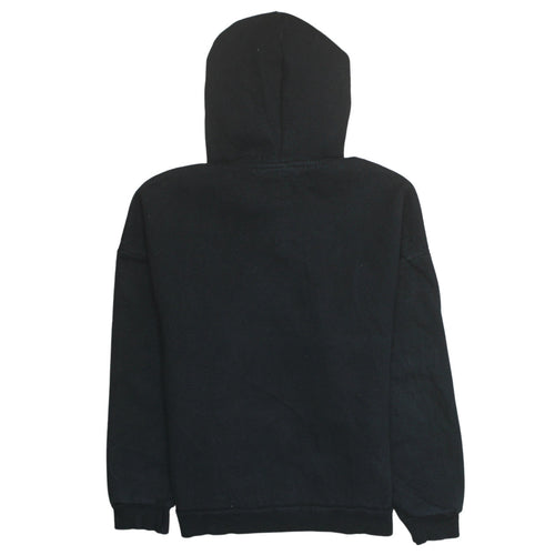 Disney Black Mickey Mouse Hoodie XS Women Pullover Graphic Print