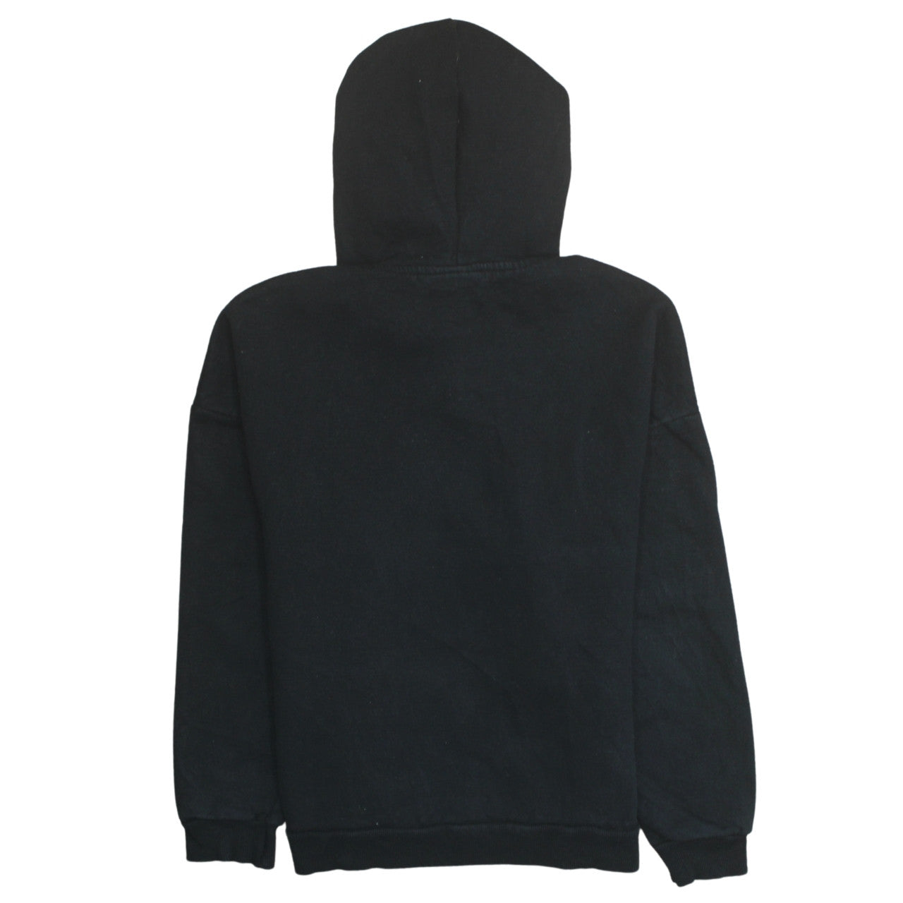 Disney Black Mickey Mouse Hoodie XS Women Pullover Graphic Print