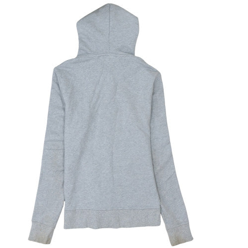 Tommy Hilfiger Men's Grey Full Zip Hoodie M Logo Tape Sportswear