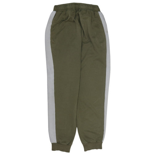 Puma Men's Green Regular Fit Sweatpants with Logo M