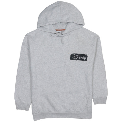 Disney Women's Grey Pullover Hoodie XS - Classic Logo Print