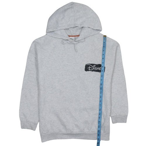 Disney Women's Grey Pullover Hoodie XS - Classic Logo Print