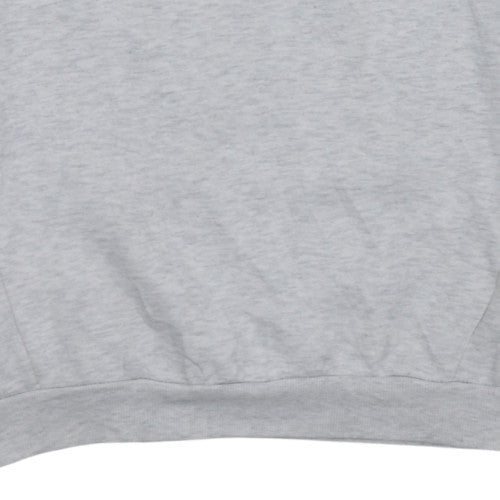 Disney Women's Grey Pullover Hoodie XS - Classic Logo Print