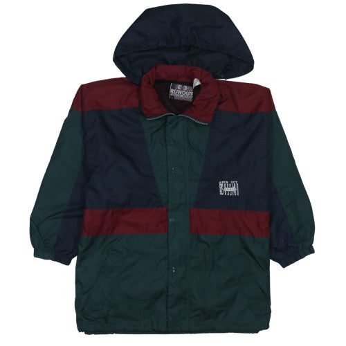 Runout Men's Multicoloured L Hooded Windbreaker Jacket