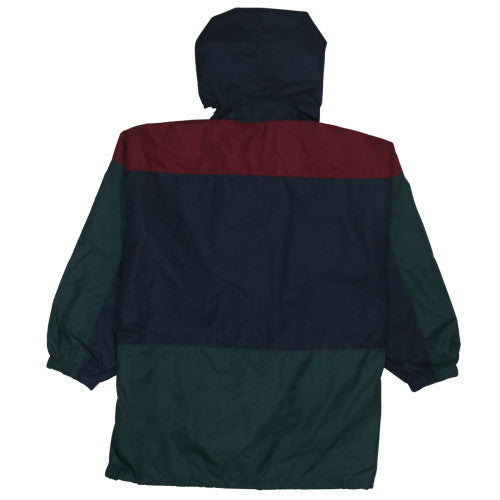 Runout Men's Multicoloured L Hooded Windbreaker Jacket