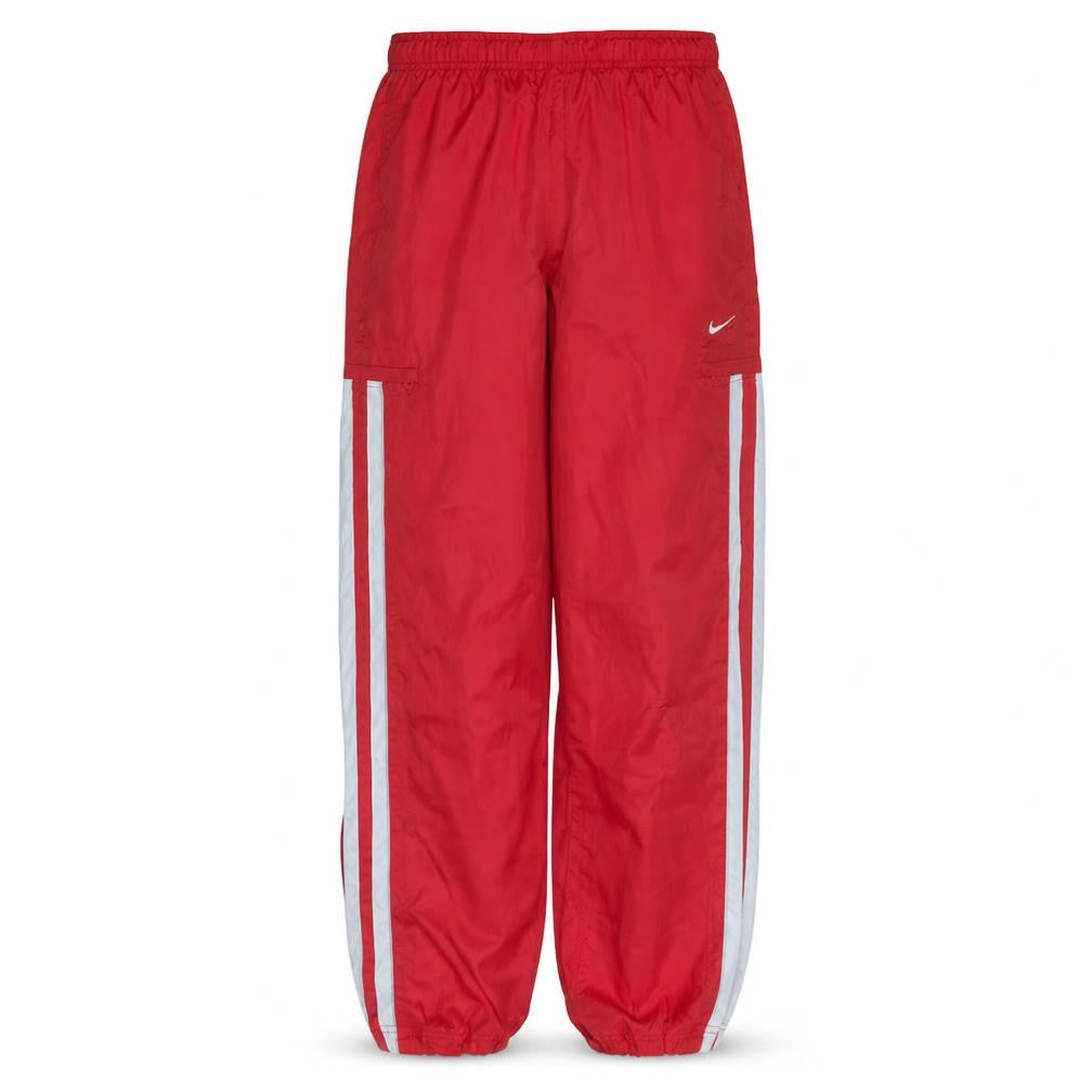 Nike Boys Red Track Pants 10 Years Elastic Waist Side Stripe Activewear